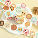 BGM - Pegatinas en Rollo | Fluffy Animals