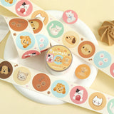 BGM - Pegatinas en Rollo | Fluffy Animals