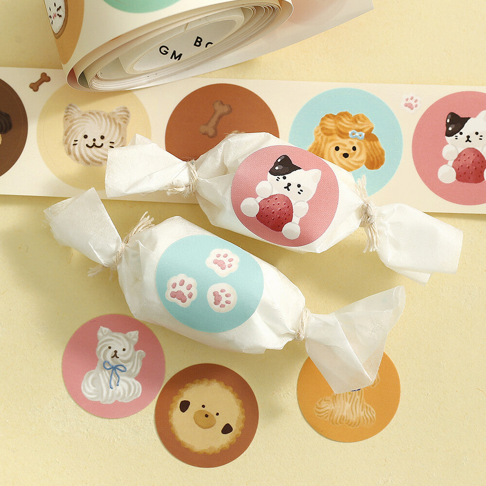 BGM - Pegatinas en Rollo | Fluffy Animals