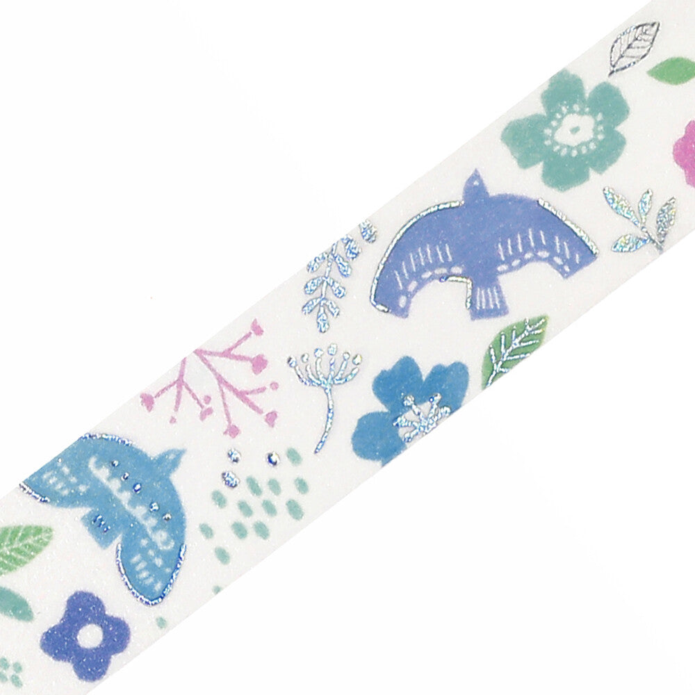 BGM - Washi Tape | Nordic Forest - Birdsong