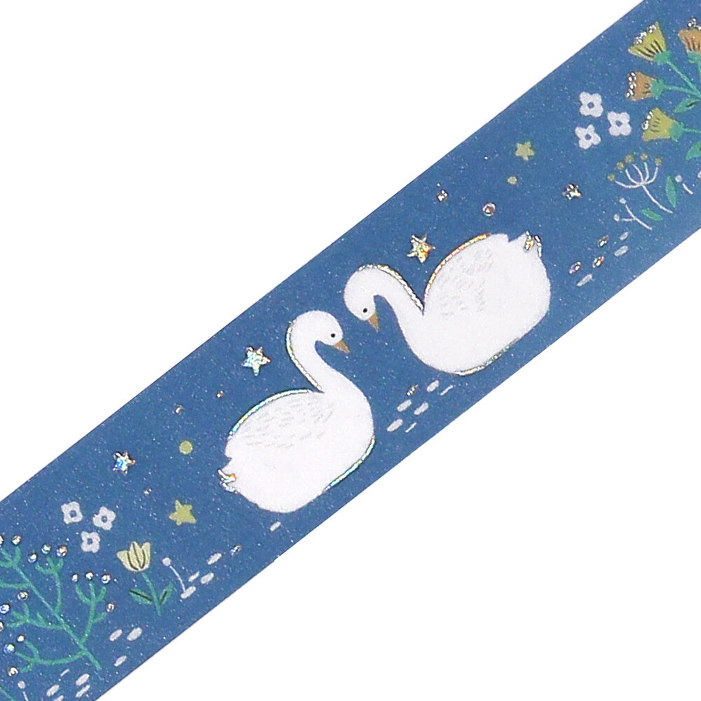 BGM - Washi Tape | Nordic Forest - Swan Lake