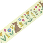 BGM - Washi Tape | Nordic Forest - Flower and Rabbit