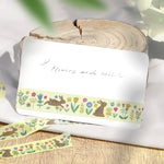 BGM - Washi Tape | Nordic Forest - Flower and Rabbit