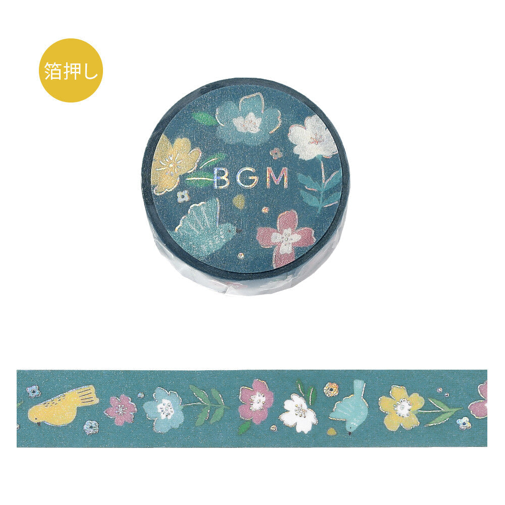 BGM - Washi Tape | Nordic Forest - Floral Melody