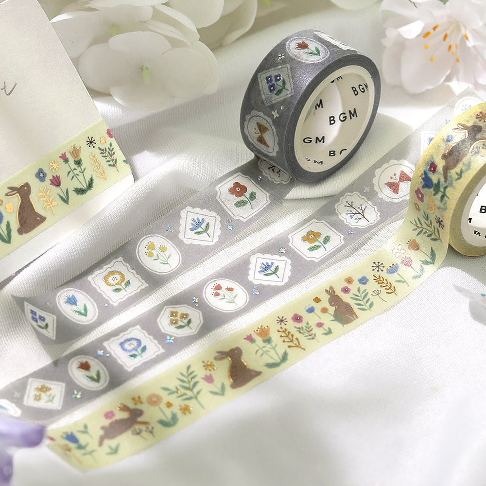 BGM - Washi Tape | Nordic Forest - Flower Frame