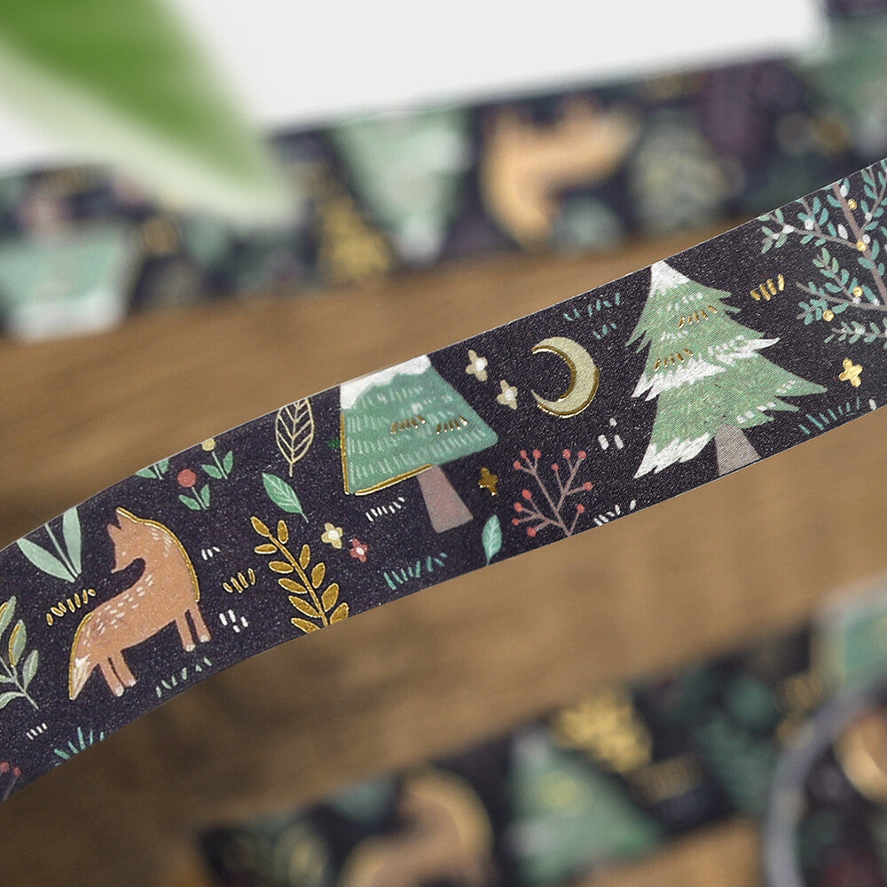 BGM - Washi Tape | Nordic Forest - Moonlit Forest