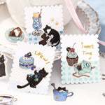 BGM - Pegatinas | Welcome to Cat Cafe - Kuroneko