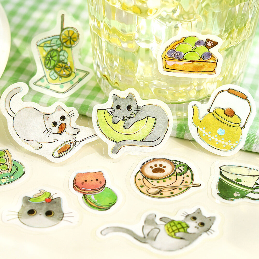 BGM - Pegatinas | Welcome to Cat Cafe - Haineko