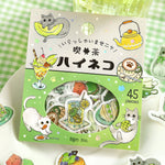 BGM - Pegatinas | Welcome to Cat Cafe - Haineko