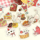 BGM - Pegatinas | Welcome to Cat Cafe - Shironeko