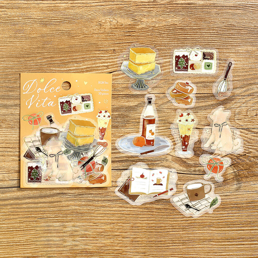BGM - Pegatinas PET | Dolce Vita - Sweet Recipes