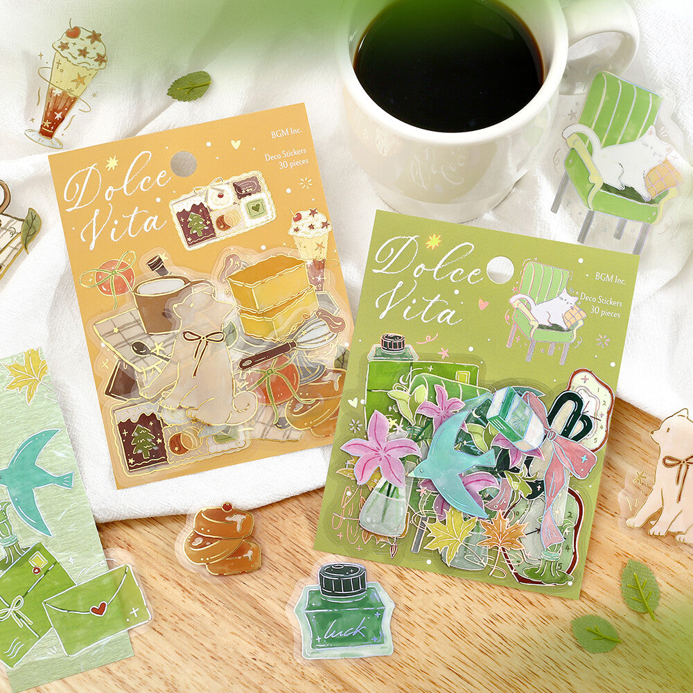 BGM - Pegatinas PET | Dolce Vita - Sweet Recipes