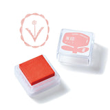 King Jim -  KORI JIRUSHI Stamp Pad Tinta para Sellos | OHANA - Rosa
