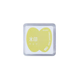 King Jim -  KORI JIRUSHI Stamp Pad Tinta para Sellos | BUTTERFLY - Amarillo