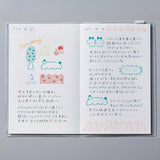 King Jim -  KORI JIRUSHI Stamp Pad Tinta para Sellos | APPLE - Rojo