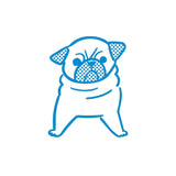 King Jim -  Sello KORI JIRUSHI Large Pug