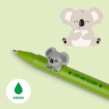 Legami - Bolígrafo de Gel - Lovely Friends | KOALA - Verde