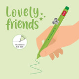 Legami - Bolígrafo de Gel - Lovely Friends | KOALA - Verde