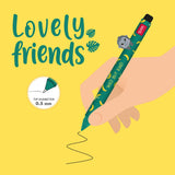 Detalle 3 de bolígrafo de gel lovely friends gorilla de legami