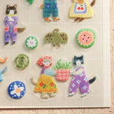 Cozyca Products - Pegatinas Aiko Fukawa | Cats and Buttons