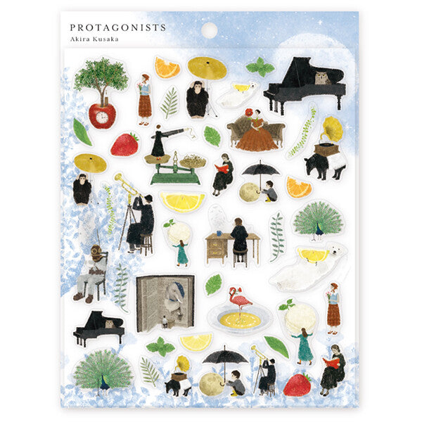 Cozyca Products - Pegatinas | Akira Kusaka - Protagonists 2