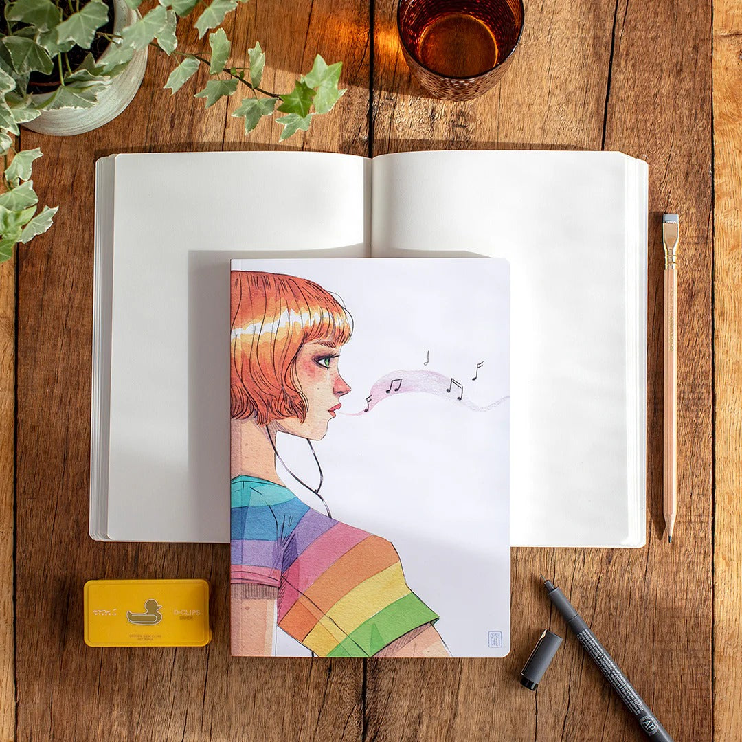 Esther Gili - Cuaderno Zoe | Hojas lisas