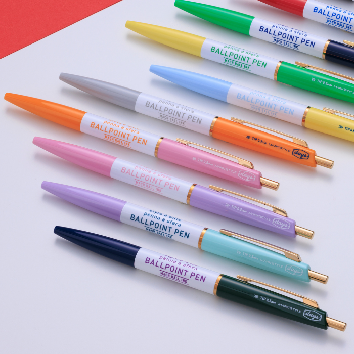 Mark's - DAYS Ballpoint Pen Days Anterique 3-SECTION | Yellow Basil