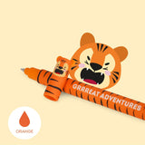 Legami -Erasable gel pen | TIGER | Orange ink