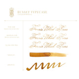 Ferris Wheel Press - Everyday Collection | Russet Typecase 10ml Ink