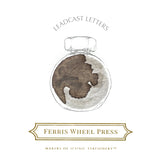 Ferris Wheel Press - Everyday Collection | Leadcast Letters 10ml Ink