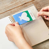 King Jim - Cuaderno HITOTOKI NOTE Comic Size | Night Sky - Hoja con cuadrícula