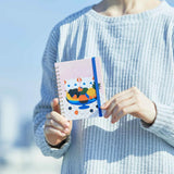 King Jim - Cuaderno HITOTOKI NOTE Passport Size | Fruits