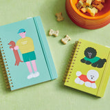 King Jim - HITOTOKI NOTE Passport Size | Doggy