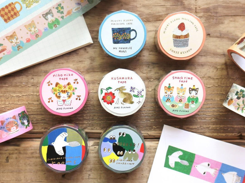 Cozyca Products - Washi Tape | Aiko Fukawa - Kusamura
