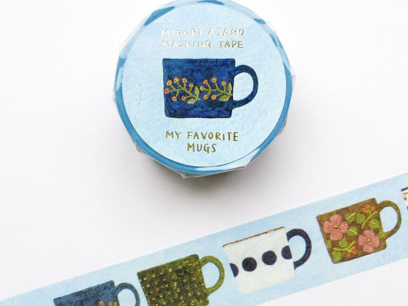 Cozyca Products - Washi Tape | Midori Asano - My Favorite Mugs
