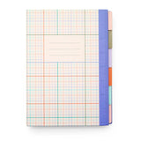 Kikkerland Inkerie – Cuaderno con separadores y regla