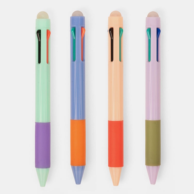 Kikkerland - Bolígrafo borrable multicolor