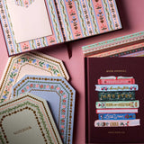 Rifle Paper Co. - Stitched Notebooks Set de 3 Cuadernos | Hojas con Líneas | Gemma