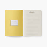 Rifle Paper Co. - Stitched Notebooks Set de 3 Cuadernos | Hojas con Líneas | Mimi