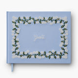 Rifle Paper Co. - Embroidered Guest Book | Hydrangea