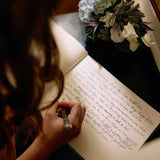 Rifle Paper Co. - Embroidered Guest Book | Hydrangea