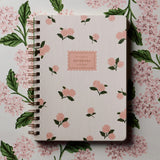 Rifle Paper Co. - A5 Spiral Notebook | Pink Hydrangea
