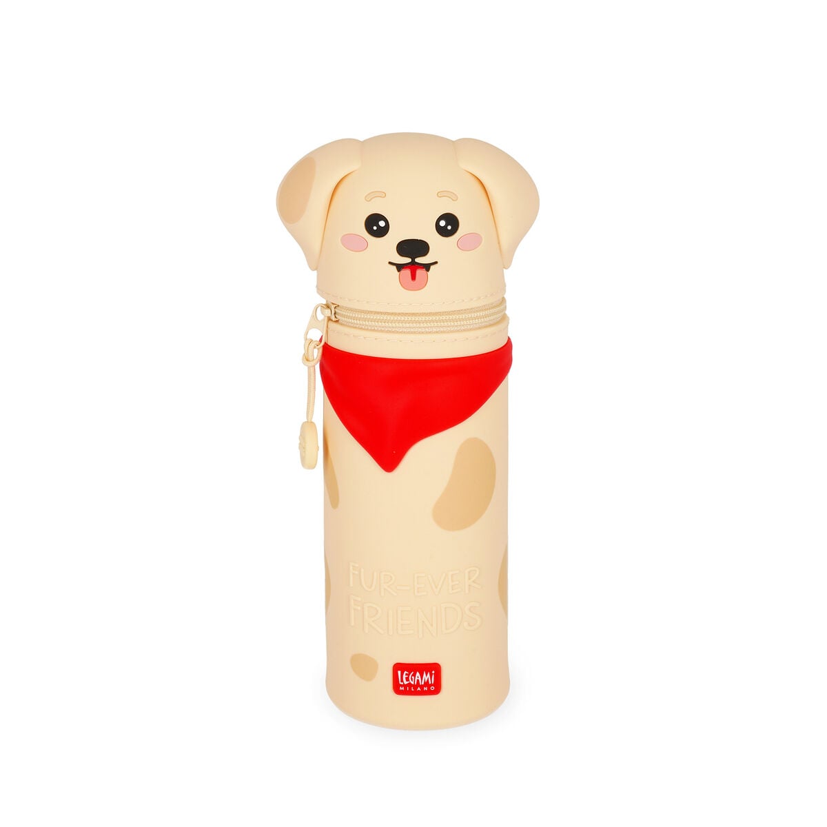 Legami - Estuche de Silicona 2 en 1 | Kawaii Golden Fur-ever Friends