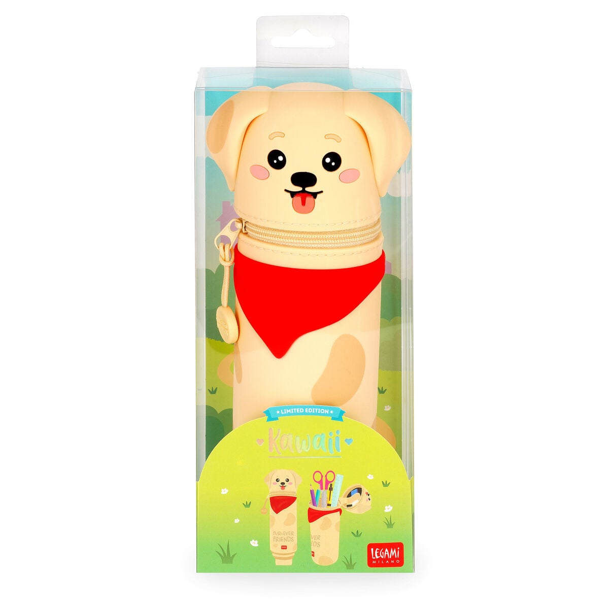 Legami - Estuche de Silicona 2 en 1 | Kawaii Golden Fur-ever Friends - vista 3