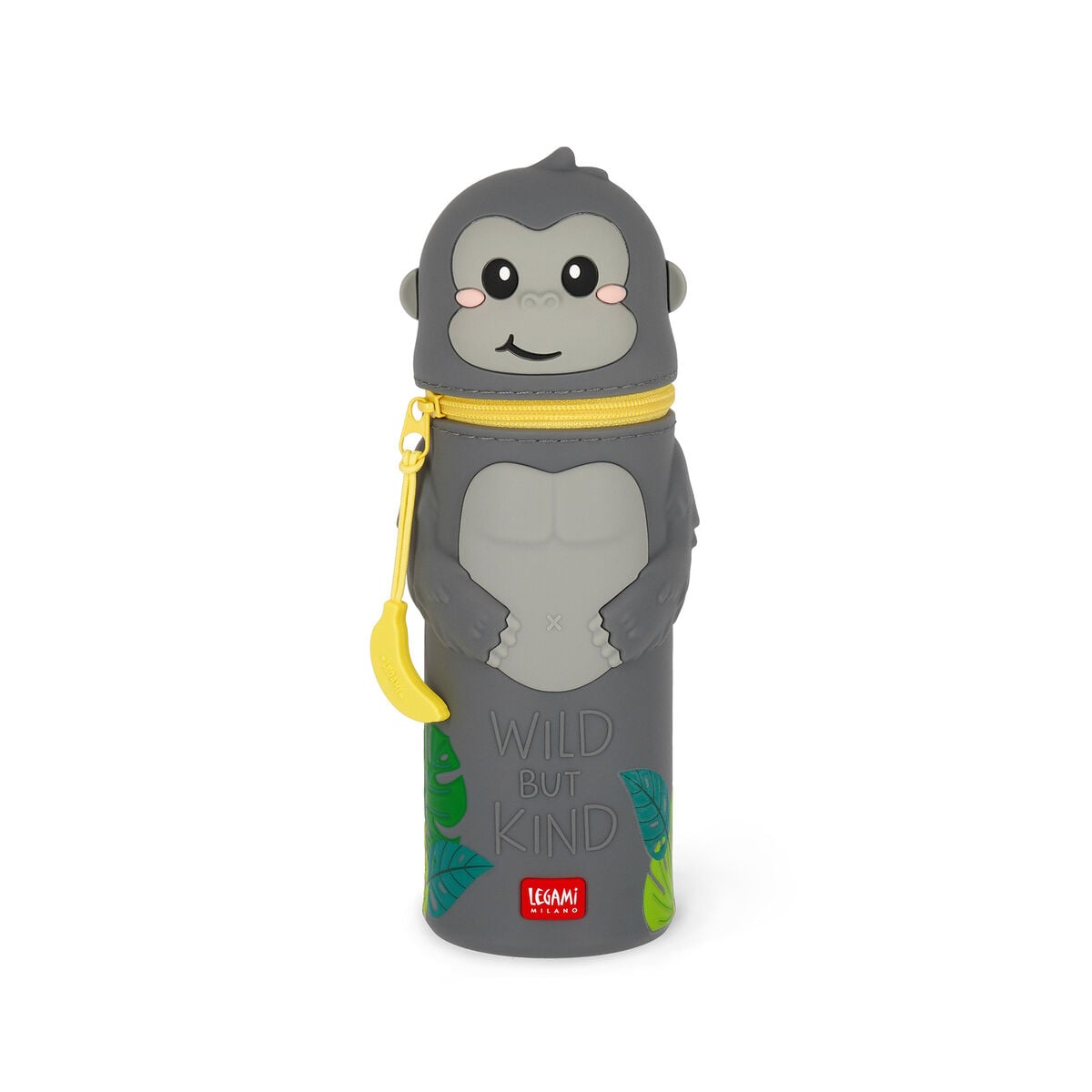 Estuche Kawaii 2 en 1 Gorilla de Legami