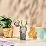 Detalle 6 de estuche kawaii 2 en 1 gorilla de legami