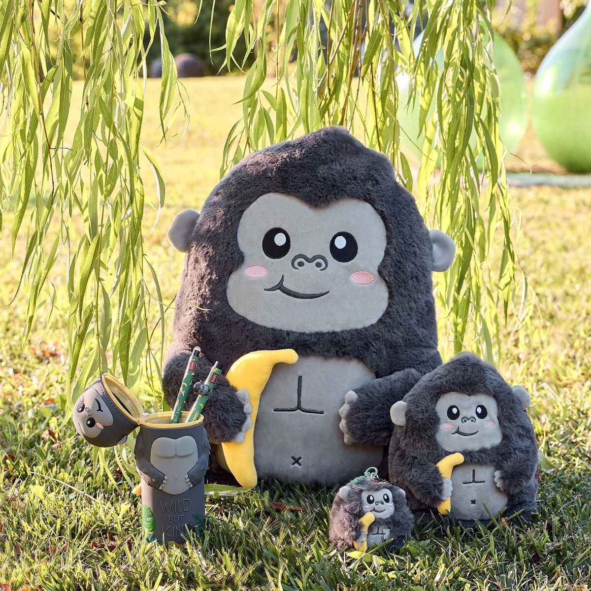Detalle 8 de estuche kawaii 2 en 1 gorilla de legami