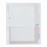 Kokuyo - GOOD TOOLS 2-Hole Binder GT A4 - Carpeta de 2 anillas y separadores