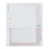 Kokuyo - GOOD TOOLS 2-Hole Binder GT A4 - Carpeta de 2 anillas y separadores