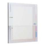 Kokuyo - GOOD TOOLS 2-Hole Binder GT A4 - Carpeta de 2 anillas y separadores